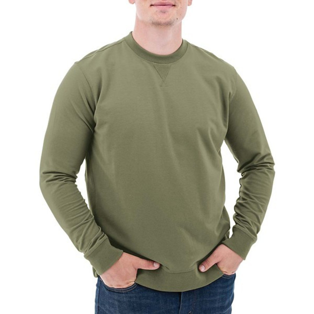 NWT Old Ranch Mens Crew Soren‎ Sweatshirt Long Sleeve Pullover Deep Green Size L
